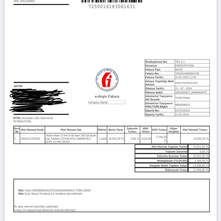 Trendyol Üzerinden Aldığım Telefonun IMEI Klonlama Sorunu