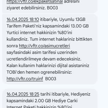 İnternet Paketinin Hızla Tükenmesi Sorunu
