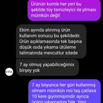 Qanu Gömlekte Tüylenme Sorunu Ve Yetersiz Çözüm Önerisi