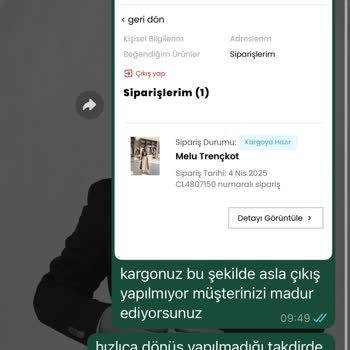 İlgisiz Kargo Firması Ve Geciken İade Süreci