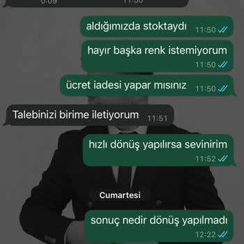 İlgisiz Kargo Firması Ve Geciken İade Süreci