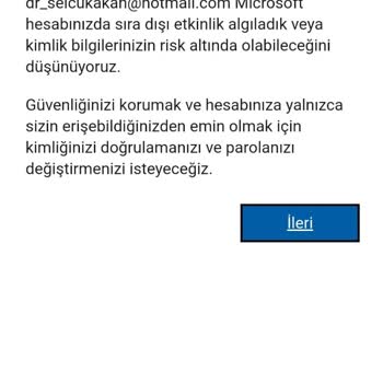 20 Yıllık E-posta Hesabına Erişim Sorunu