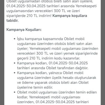 Yemeksepeti İndirimi Geçersiz Kodu Sorunu