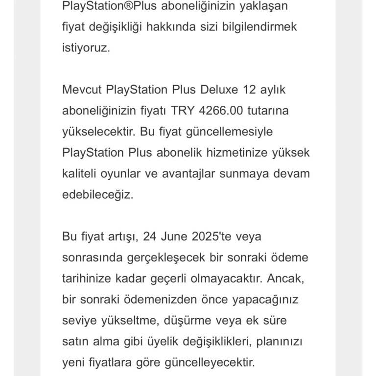 PlayStation Fiyat Değişikliği Hakkında Adil Olmayan Uygulama