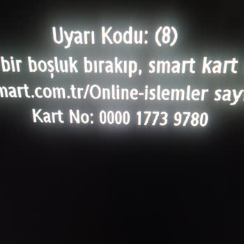 Uydu Alıcısında Beklenmedik Erişim Kısıtlaması