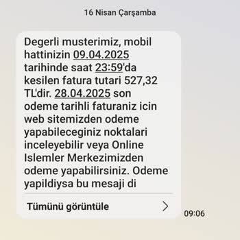 Türk Telekom'dan Beklenmedik Fatura Sürprizi