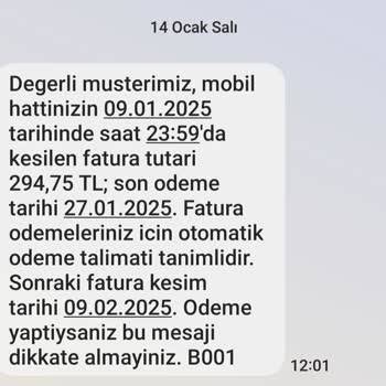 Türk Telekom'dan Beklenmedik Fatura Sürprizi