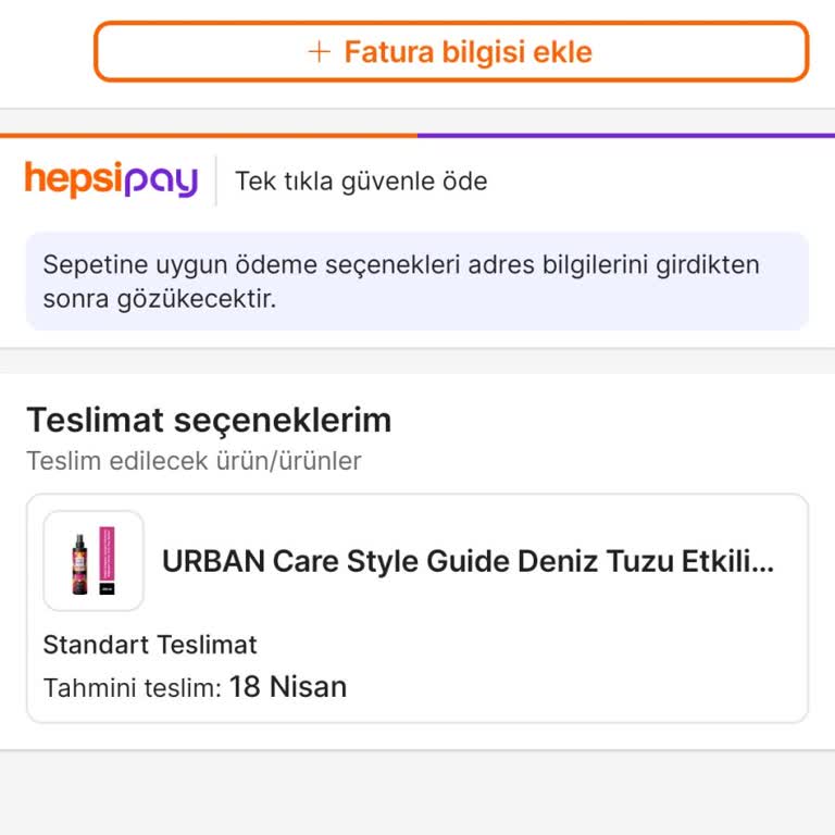 Hepsiburada'da Sipariş Tamamlama Sorunu