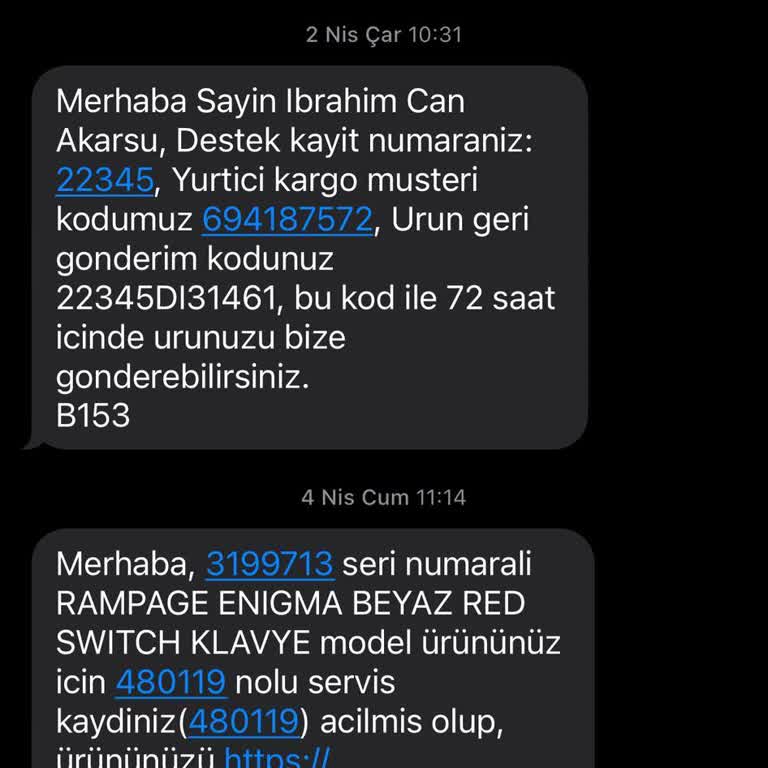 Yeni Klavye 'S' Tuşu Çalışmıyor: Müşteri Hizmetleri Hayal Kırıklığı