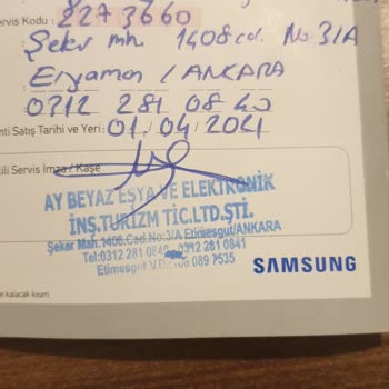 Samsung Buzdolabı Soğutma Sorunu Ve Teknik Servis Yetersizliği