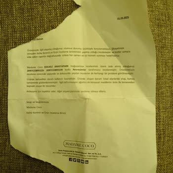 Nevresim Takımlarının Renk Solması Ve Suçlayıcı Cevap