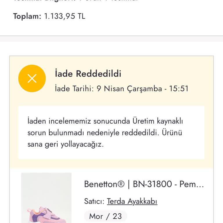 Boyner'den Alınan Ayakkabının Işıkları Bozuldu, Müşteri Hizmetleri Çözüm Sunmuyor