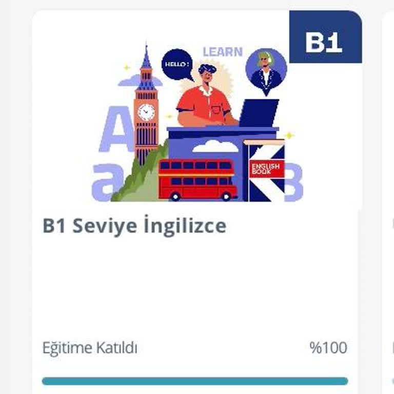 B1 İngilizce Eğitimi Sertifika Sorunu