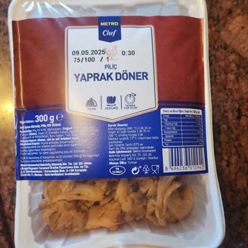 Metro Market'ten Aldığım Tavuk Döner Bozuldu!