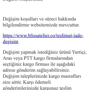 Bliss Atelier: Yanıt Vermeyen Müşteri Hizmetleri Ve Şeffaflık Sorunu