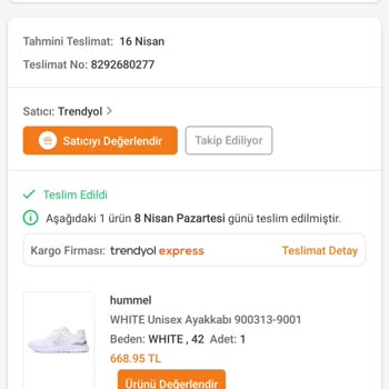 Trendyol'dan Alınan Hummel Ayakkabıda Beklenmedik Çatlak Sorunu