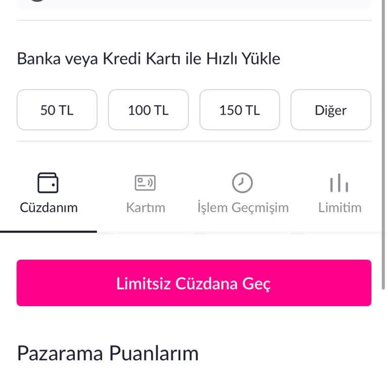 Pazarama Cüzdan Sorunu: Acil Çözüm Bekliyorum
