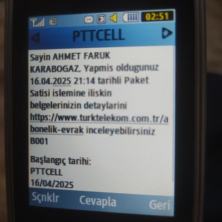 Pttcell Taahhüt İşlemlerinde İletişim Sorunu