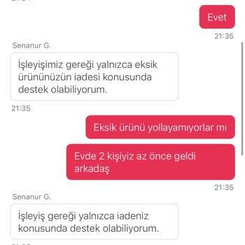 Eksik Ürünler Ve Çözüm Odaklı Olmayan Müşteri Hizmetleri