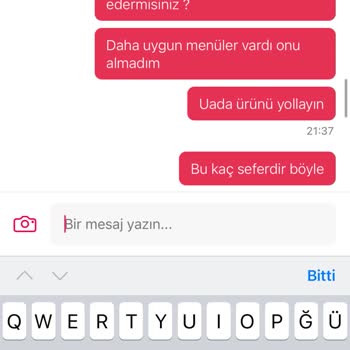 Eksik Ürünler Ve Çözüm Odaklı Olmayan Müşteri Hizmetleri