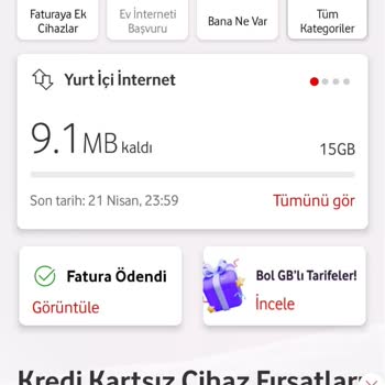 İnternet Paketi Yanıltması Ve İzinsiz Ek Paket Tanımlaması