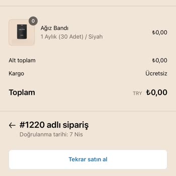 Sipariş İptali Sonrası İade Beklentisi