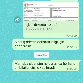 Zumbapet'ten Sipariş Takibi Ve İletişim Sorunu