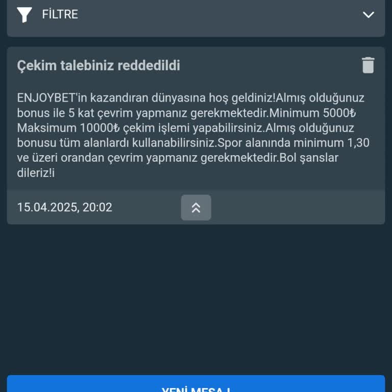 Bonus Çevriminde Hayal Kırıklığı