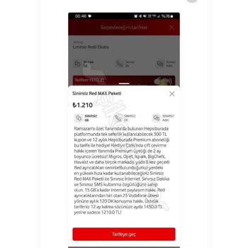 Sürekli Aynı Tarifeler Ve İndirimlerin Yetersizliği