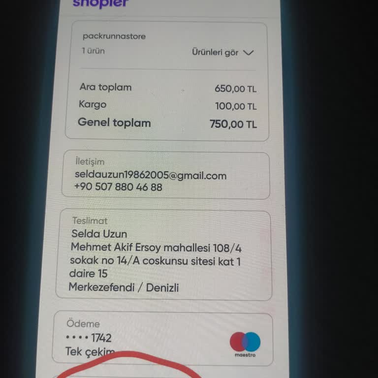 Kargom Gelmedi Ve İletişim Kurulamıyor