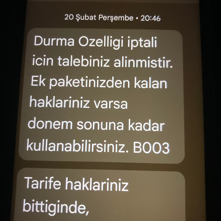 Vodafone Durdurma Özelliği Çalışmıyor, Yanlış Fatura Ve Cevapsız Şikayetler