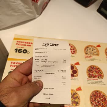 Terra Pizza'da Fiyat Çelişkisi Ve Kalite Sorunları