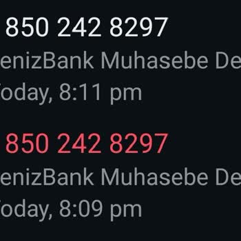 Denizbank'tan Gelen Şüpheli Para Talebi