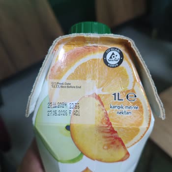 Juss Meyve Suyundan Çıkan Gizemli Cisim Şok Etti