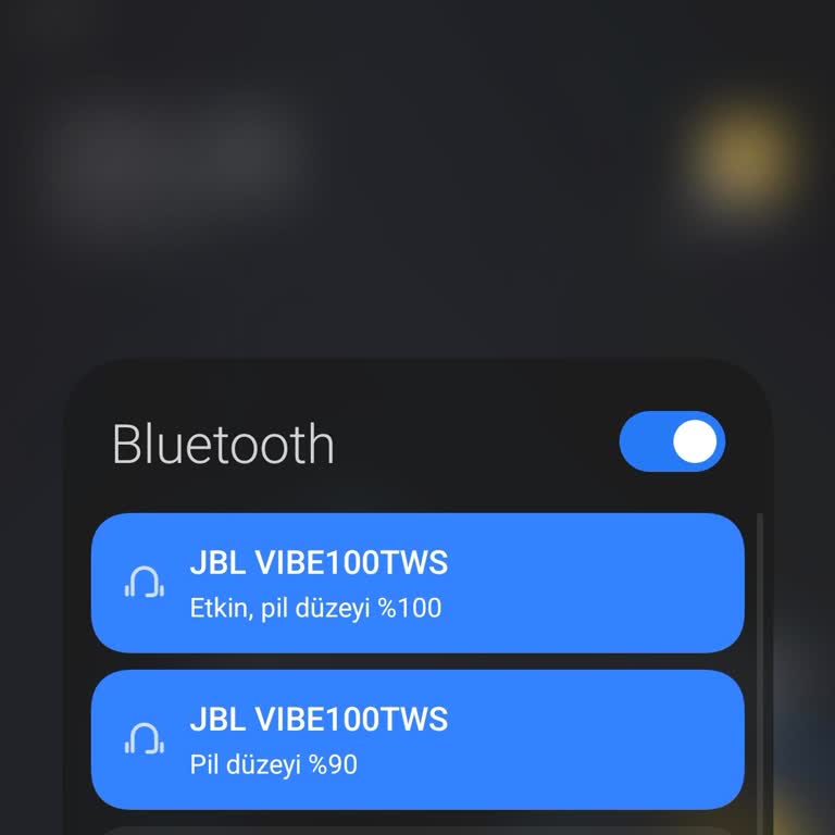 JBL Wave 100TWS Kulaklık Bağlantı Sorunu