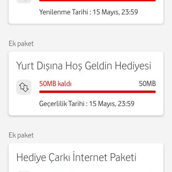 Vodafone'da Buharlaşan GB'lar Ve Sürekli Takip Yorgunluğu