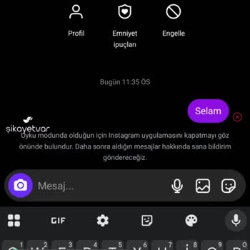 Instagram Sohbet Banı Banımın Süresi Geçmesine Rağmen Mesaj Atamıyorum
