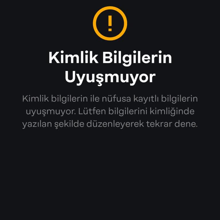 Kimlik Bilgileri Uyuşmazlığı Nedeniyle Papara Kullanamıyorum?