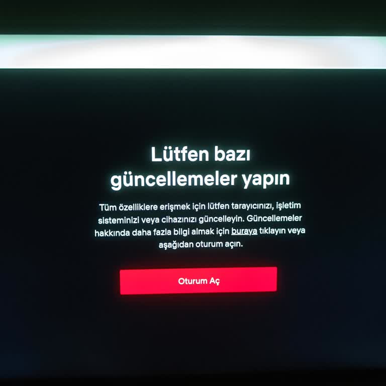 Skytech TV'de Netflix Giriş Sorunu