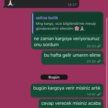 Siparişim Kargoya Verilmiyor, İletişim Sorunu Yaşıyorum