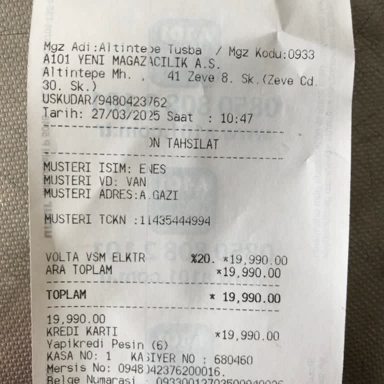 Volta VSM Elektrikli Bisiklet Teslimat Sorunu