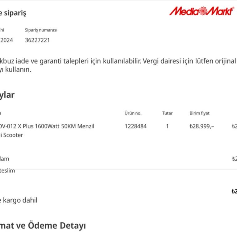 Onvo Scooter'da Tehlikeli Şarj Sorunu