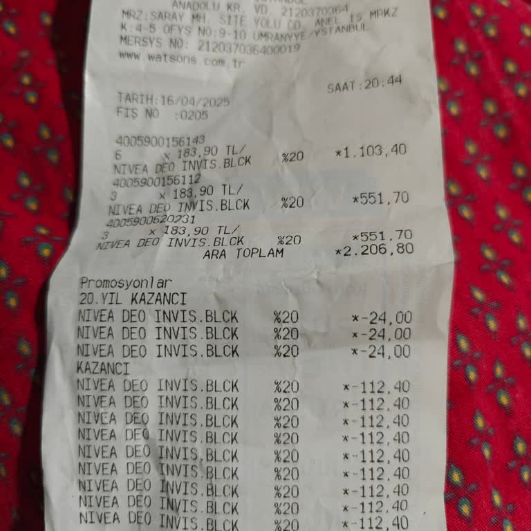 Watsons Vialand Şubesinde Yanıltıcı İndirim Sorunu