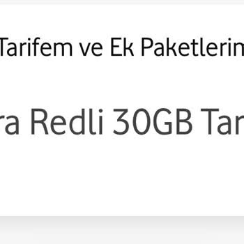 Vodafone Ultra Red Tarifesinde Bağlantı Hızı Sorunu