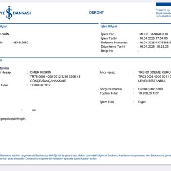 Yanlış Referans Numarası Nedeniyle Para Kaybı
