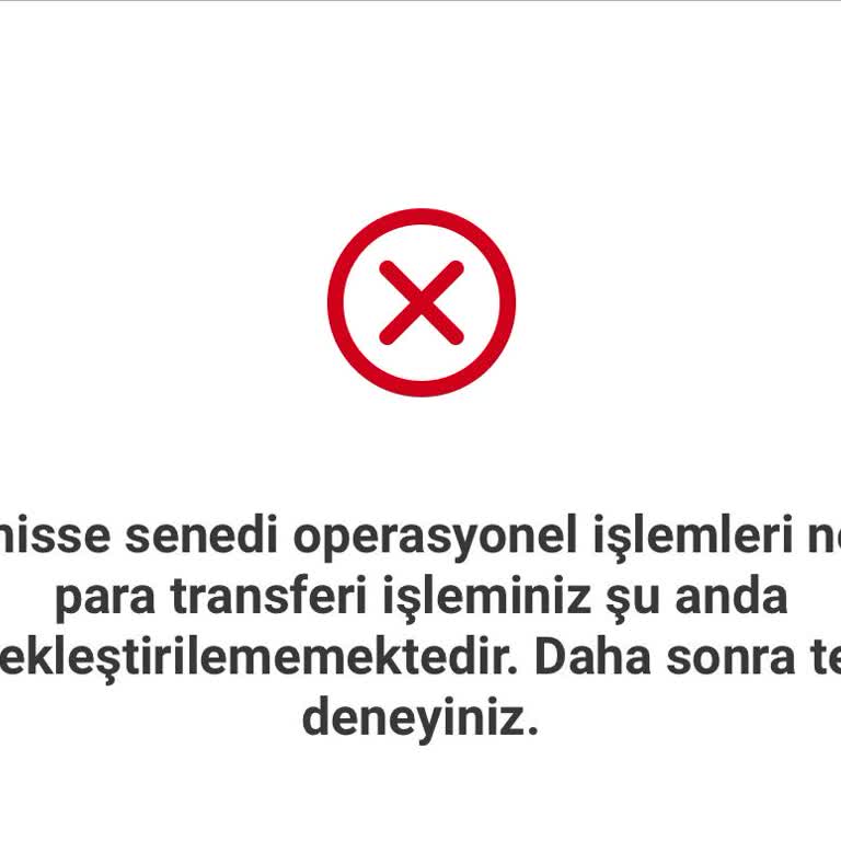 Para Transferi Engeli: Yatırım Hesabından Vadesiz Hesaba Geçiş Sorunu