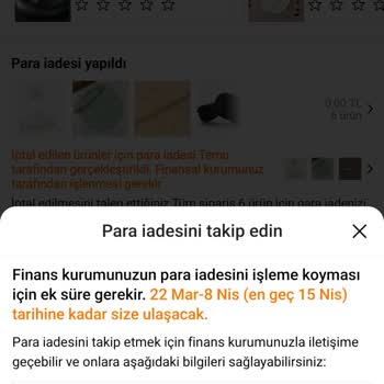 Temu'dan İade Beklerken Mağdur Oldum