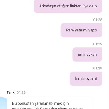 Arkadaşıma Gönderdiğim Davet Linkiyle İlgili Bonus Sorunu