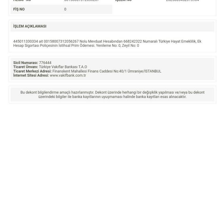 VakıfBank'tan Habersiz Ek Hesap Poliçesi Kesintisi