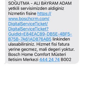 Bosch Servis Ücretleri Ve Müşteri Hizmetleri Sorunu